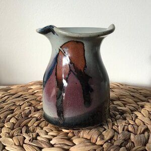 John Freimarck Pottery Jar Canister Vase Studio Art Abstract Bohemian Signed